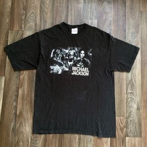 MJ Michael Jackson 1958-2009 Tee Shirt Vintage L